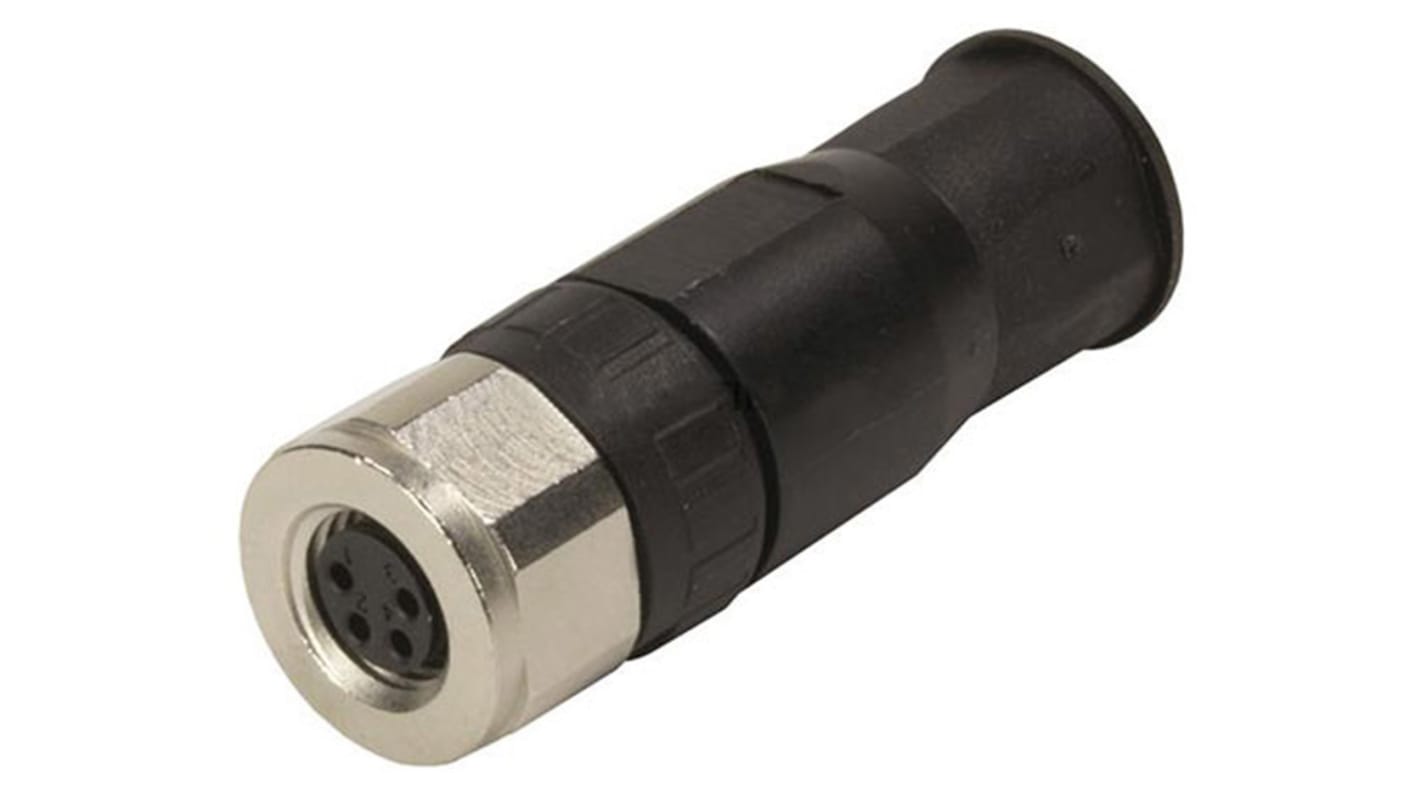 Harting Circular Connector, 4 Contacts, Cable Mount, M8 Connector, Socket, Female, IP67, M8 Series