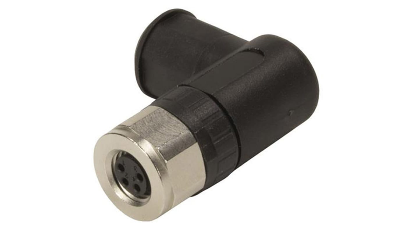 HARTING Circular Connector, 4 Contacts, Cable Mount, M8 Connector, Socket, Female, IP67