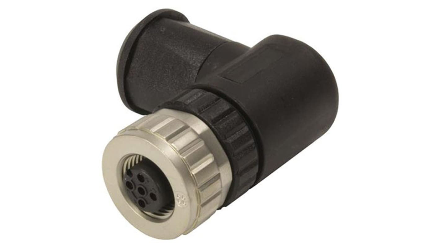 HARTING Circular Connector, 5 Contacts, Cable Mount, M12 Connector, Plug, Female, IP67