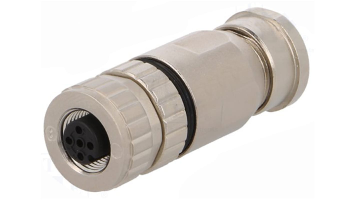 Harting Circular Connector, 4 Contacts, Cable Mount, M12 Connector, Socket, Female, IP67