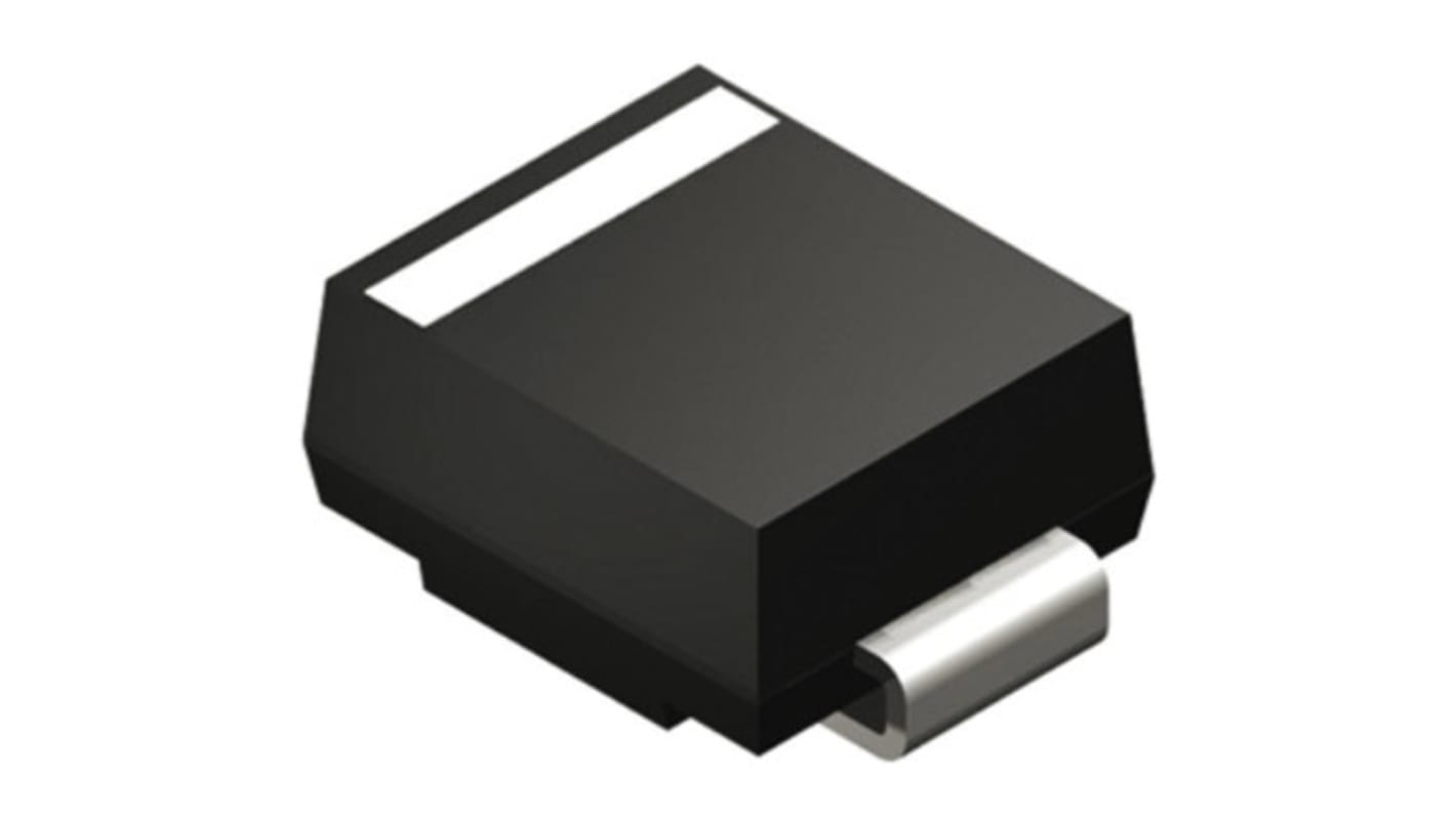 Fagor Electronica 稳压二极管, 单路, 标称13V, 最大3 W, DO-214AA (SMB), 贴片安装, 2引脚