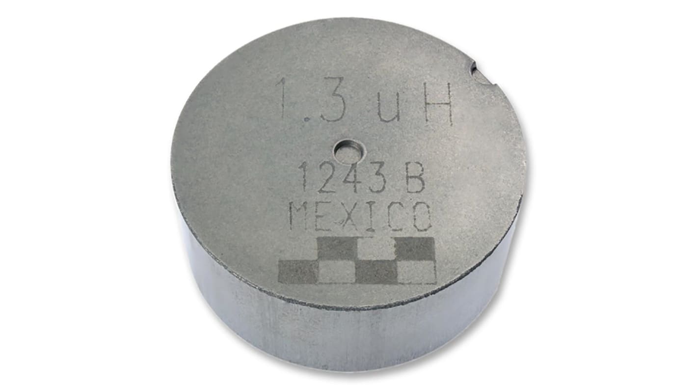 Vishay 1 μH ±20% Leaded Inductor, Max SRF:29.3MHz, 90A Idc, 0.5mΩ Rdc, IHTH-1125KZ-5A