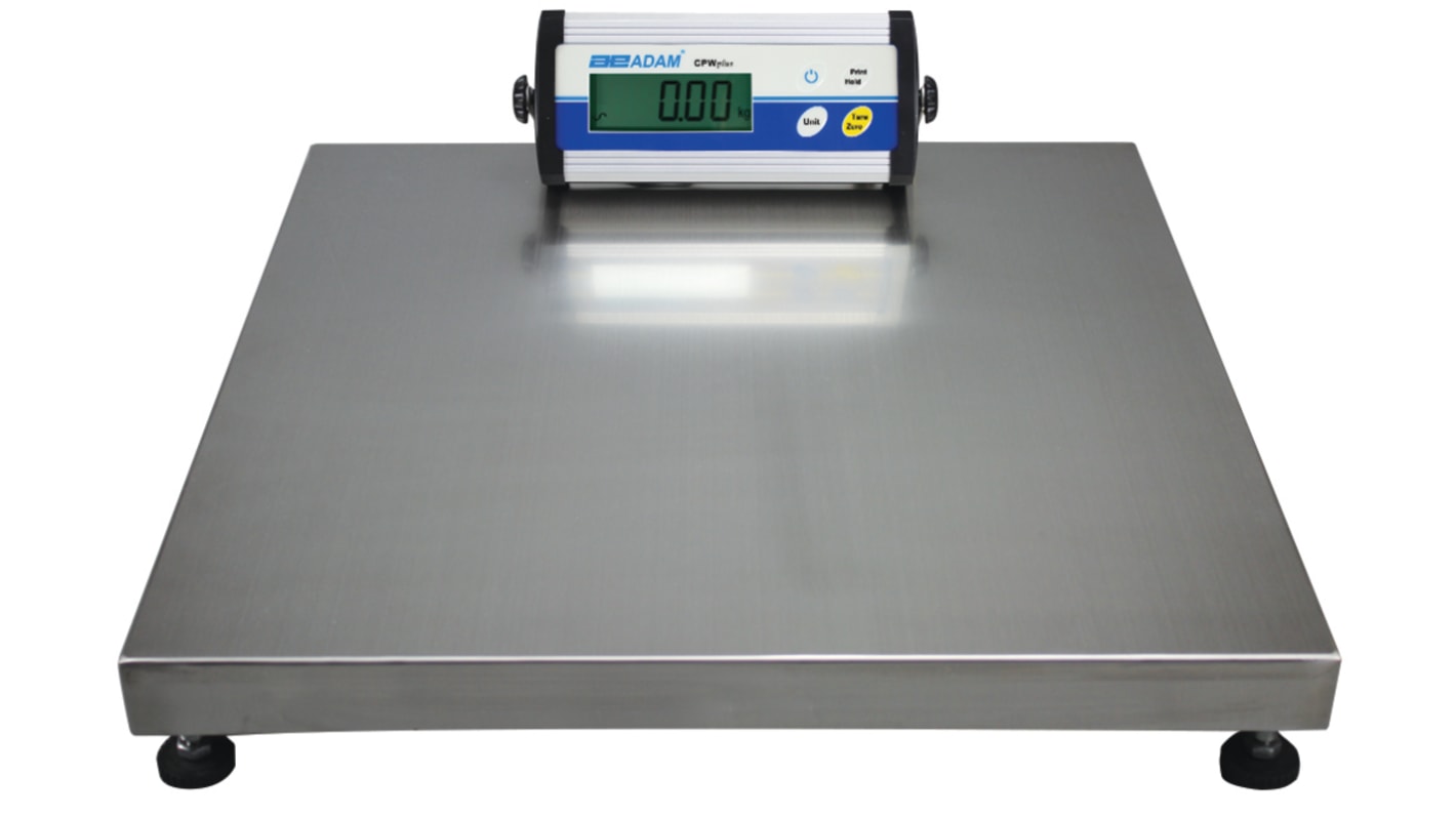 Adam Equipment Co Ltd CPW Plus 200M Platform Weighing Scale, 200kg Weight Capacity