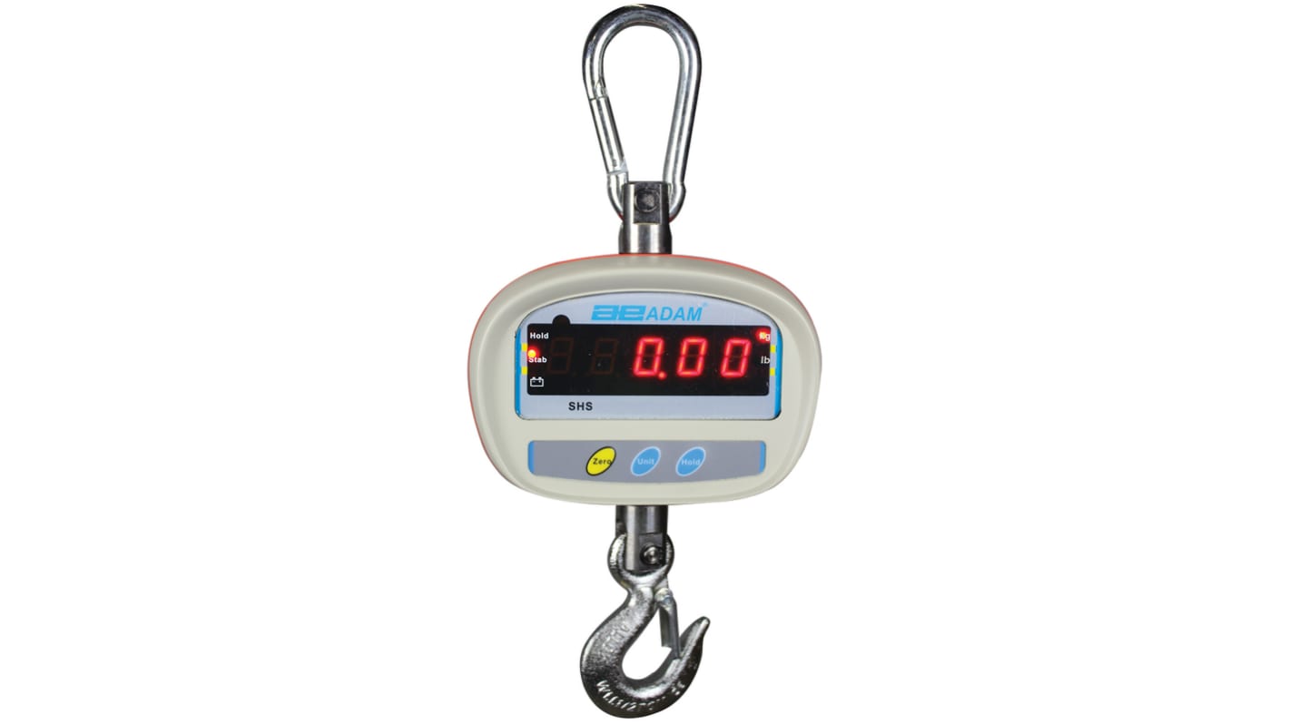 Adam Equipment Co Ltd SHS 50 Crane Weighing Scale, 50kg Weight Capacity