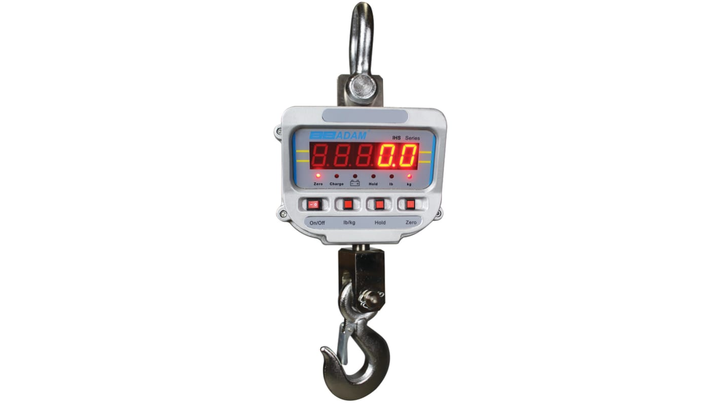 Adam Equipment Co Ltd IHS 5 Crane Weighing Scale, 5000kg Weight Capacity