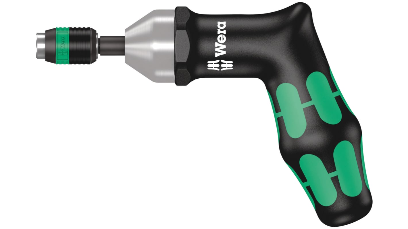 Wera Pre-Settable Hex Torque Screwdriver, 4Nm, 1/4 in Drive, ±6 % Accuracy