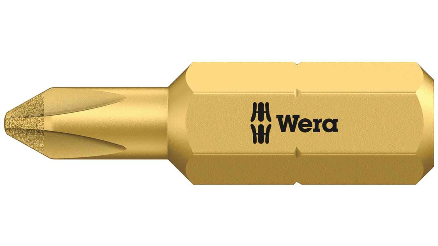 Wera Phillips Screwdriver Bit, PH2 Tip