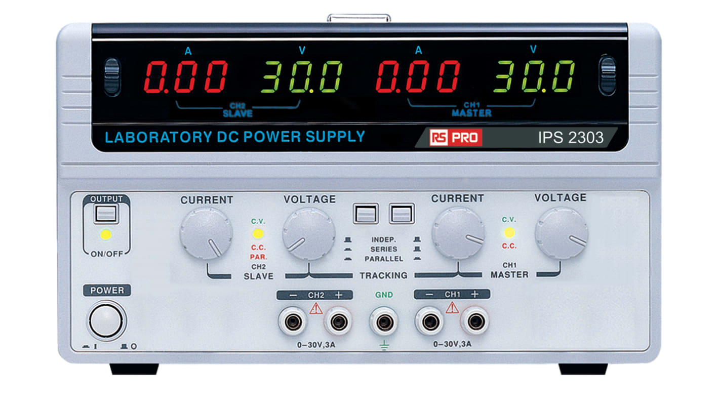 Zasilacz laboratoryjny 0 → 30V 3A RS PRO 180W Zasilacz laboratoryjny