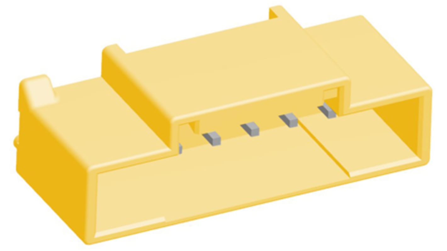 TE Connectivity Grace Inertia Series Straight Through Hole PCB Header, 8 Contact(s), 2.5mm Pitch, 1 Row(s), Shrouded