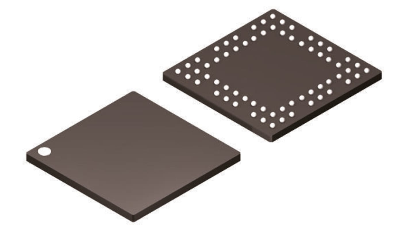 ADS1296RIZXGT,Analogue Front End IC, 6-Channel 24 bit, 32ksps SPI, 64-Pin NFBGA