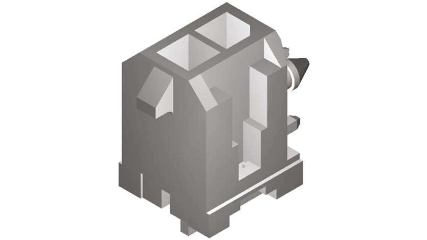 Molex Micro-Fit 3.0 Series Right Angle Surface Mount PCB Header, 4 Contact(s), 3.0mm Pitch, 2 Row(s), Shrouded