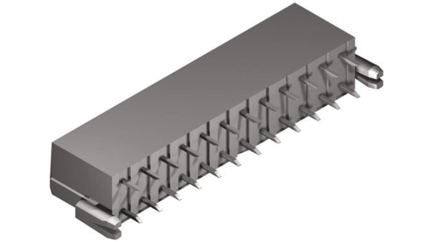Molex Mini-Fit Jr. Series Straight Through Hole PCB Header, 24 Contact(s), 4.2mm Pitch, 2 Row(s), Shrouded
