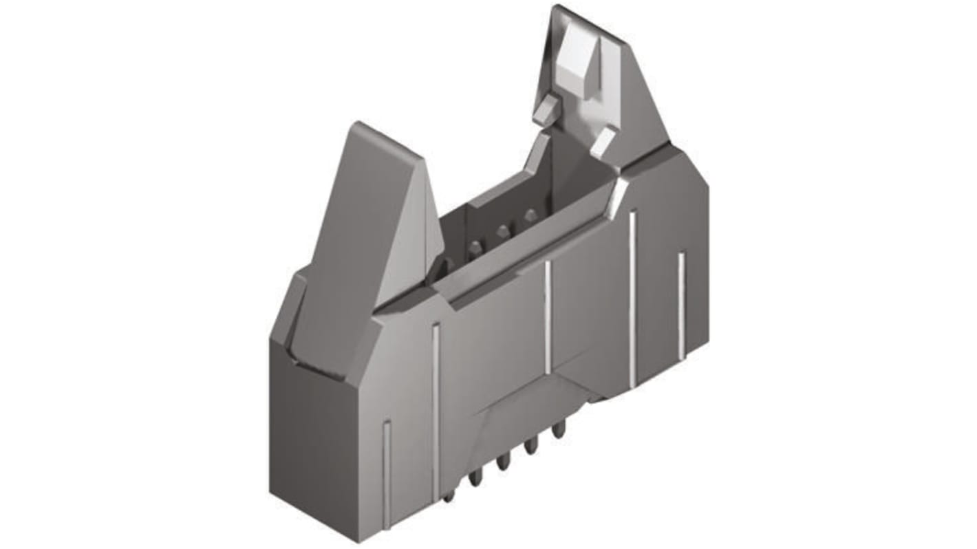 Embase pour CI Molex, QF-50, 14 pôles , 2.54mm, 2 rangées , 1.0A, Droit