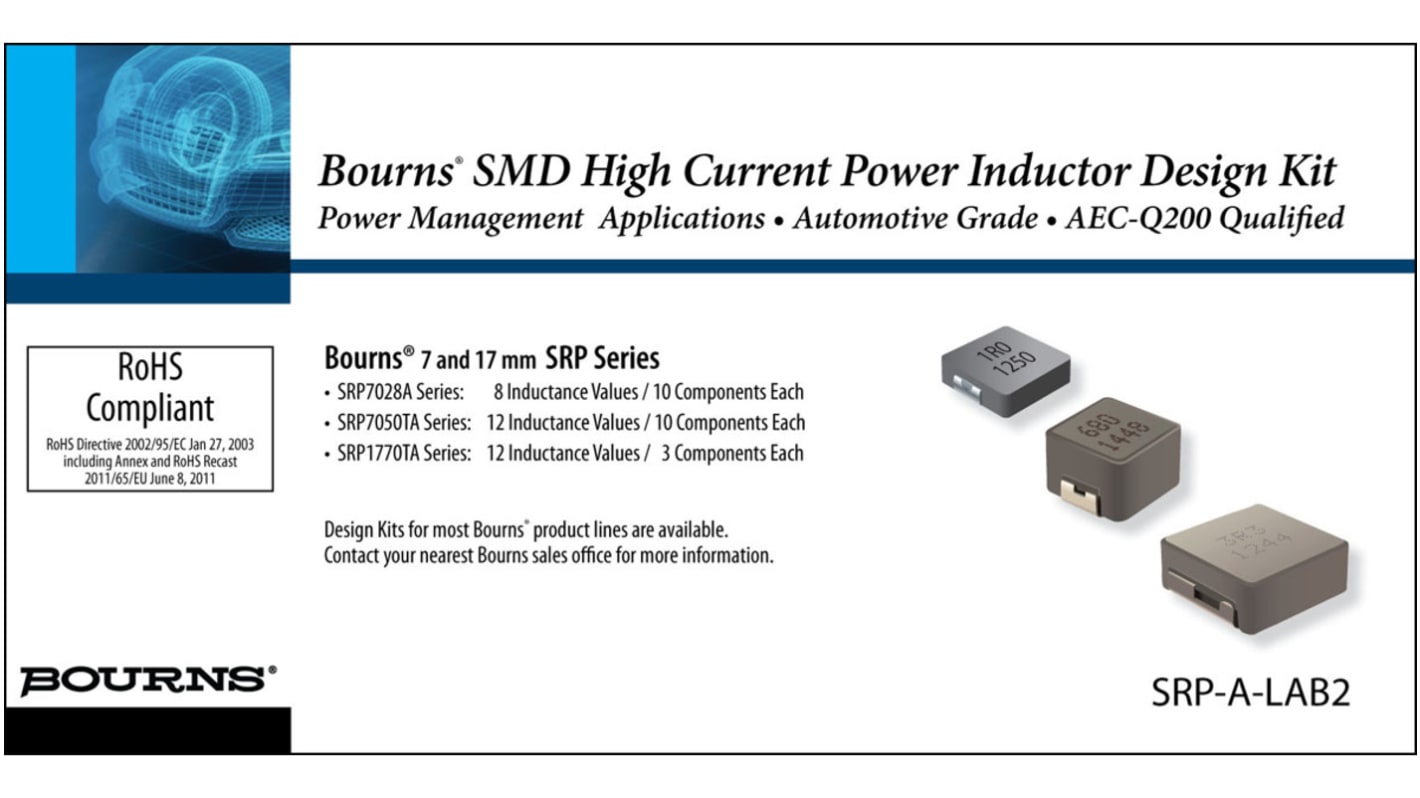 Bourns SRP1770TA Series SMD Power Inductor, SRP7028TA Series SMD Power Inductor, SRP7050TA Series SMD Power Inductor
