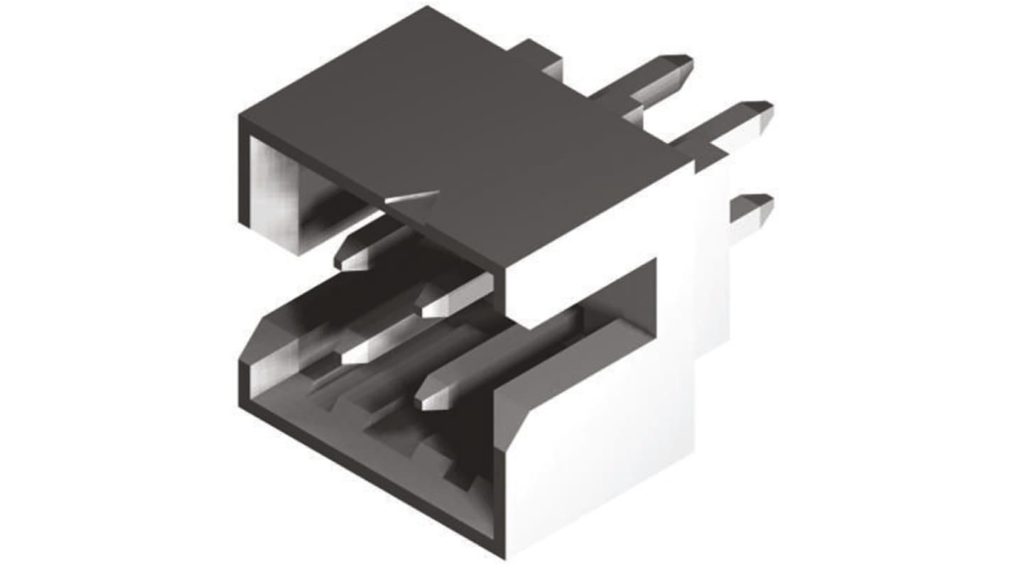 Molex Milli-Grid Series Straight Through Hole PCB Header, 4 Contact(s), 2.0mm Pitch, 2 Row(s), Shrouded