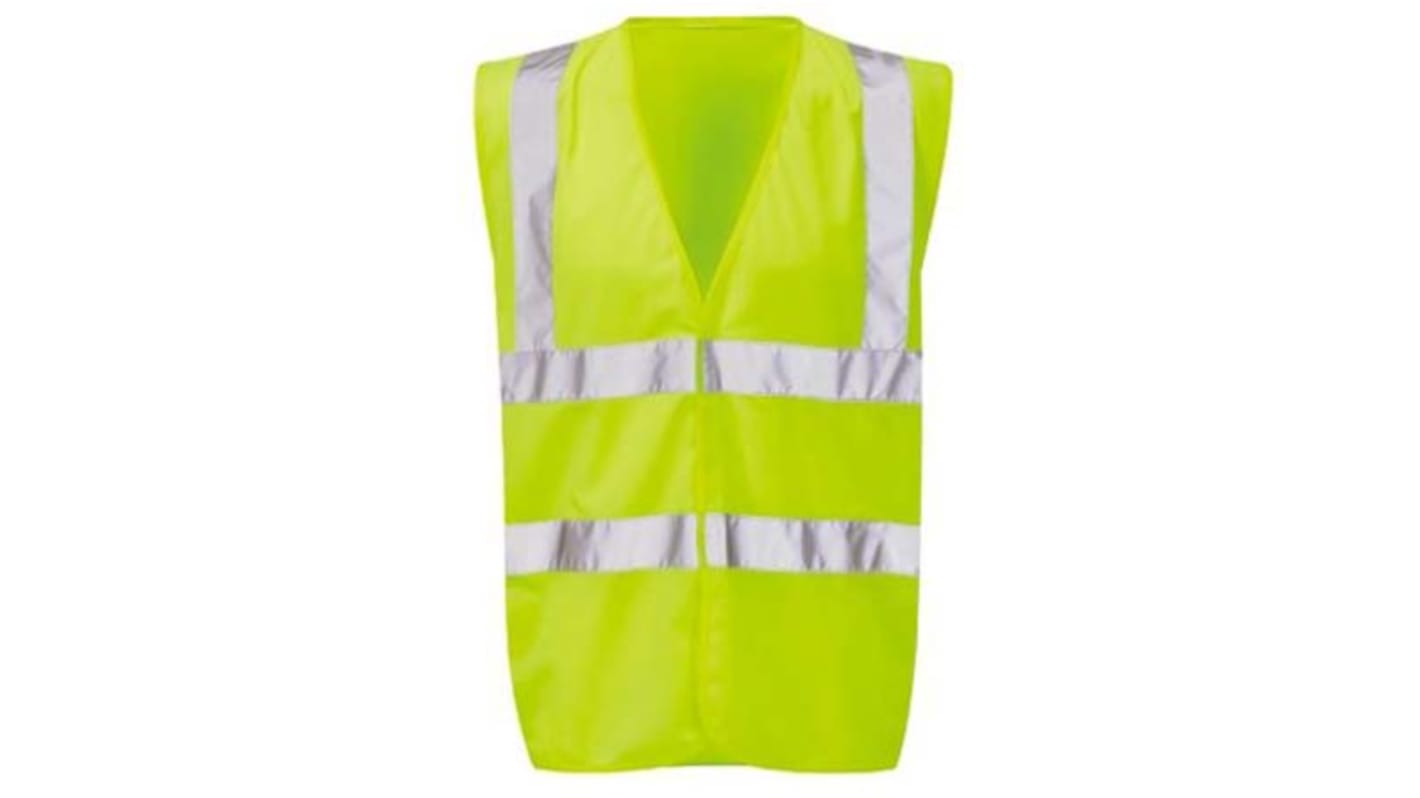 RS PRO Yellow Hi Vis Vest, XXL