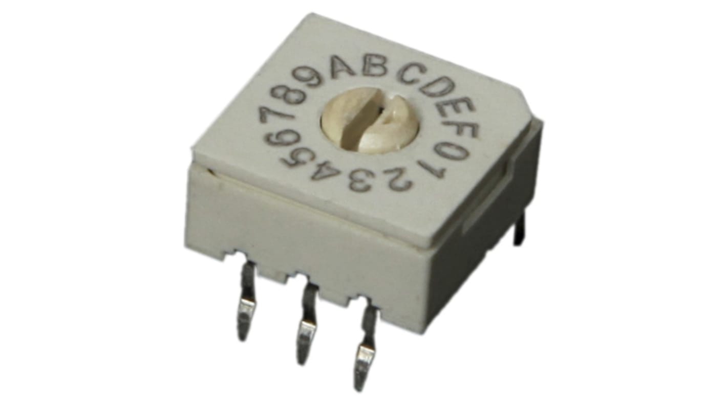 CTS 16 Way Surface Mount Rotary Switch SPST