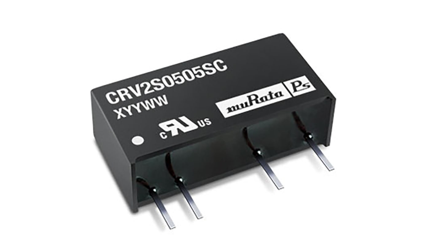 Convertitore c.c.-c.c. 2W, Vin 4,5 → 5,5 V c.c., Vout 5V cc, 3kV cc