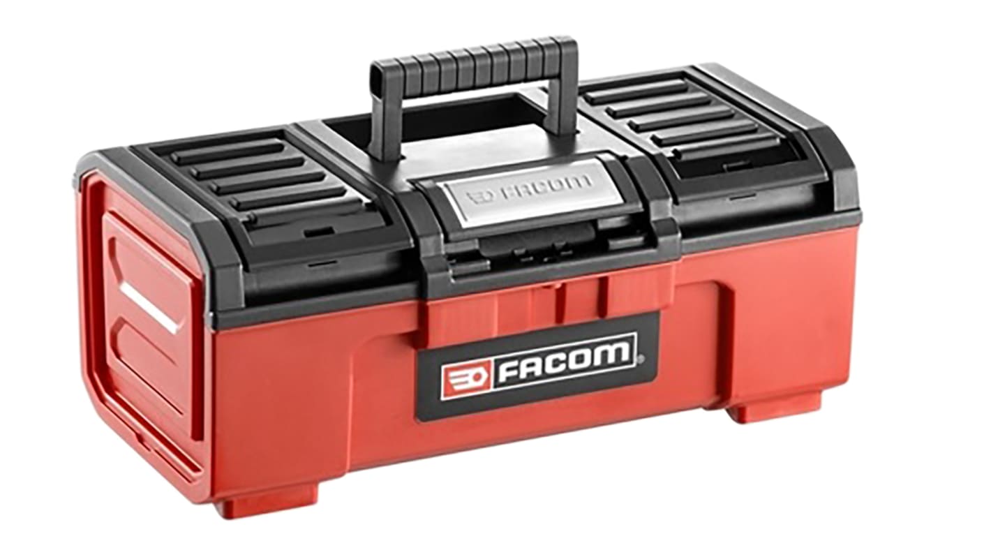 Facom One Touch Plastic Tool Box, 481 x 271 x 481mm