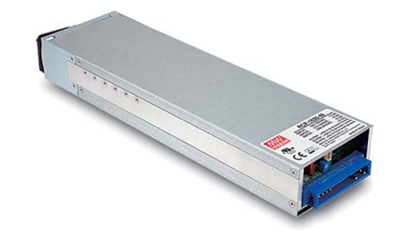 MEAN WELL RCP-1600 Schaltnetzteil, 24V dc / 67A 1608W 127 → 370 V dc, 90 → 264 V ac, Gestellmontage