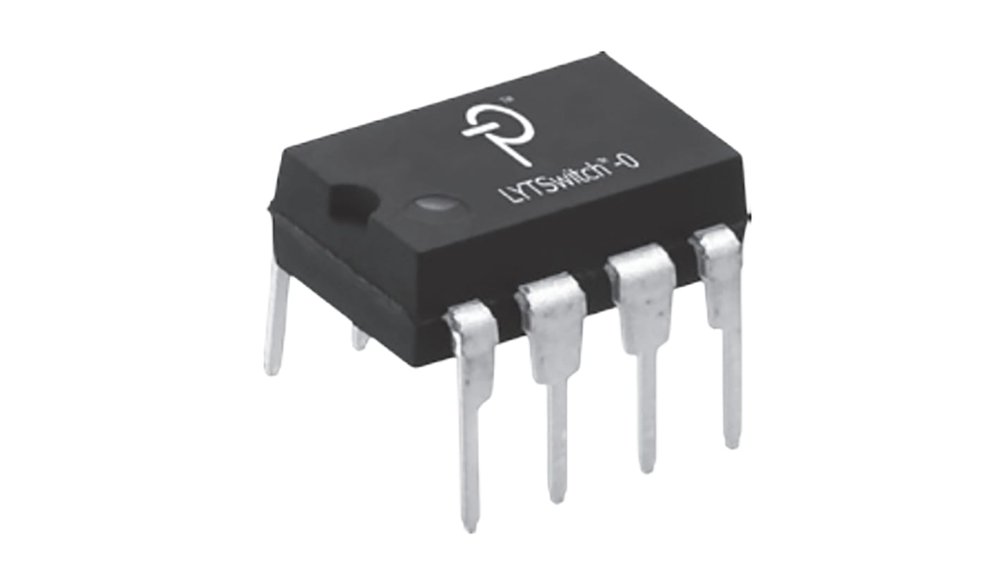 Power Integrations, LED Driver IC, Minimum of 50 V, PDIP-8B LYT0006P