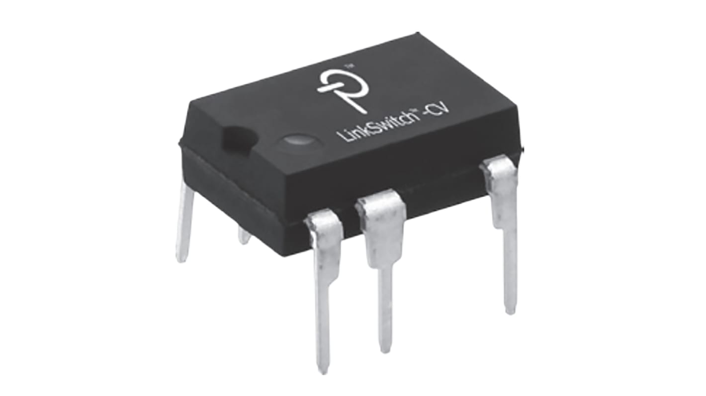 Power Integrations 交直流转换芯片, 通孔安装, 最大输入265 V 交流, 最大输出5 V 直流, 353mA限制, 7引脚, DIP