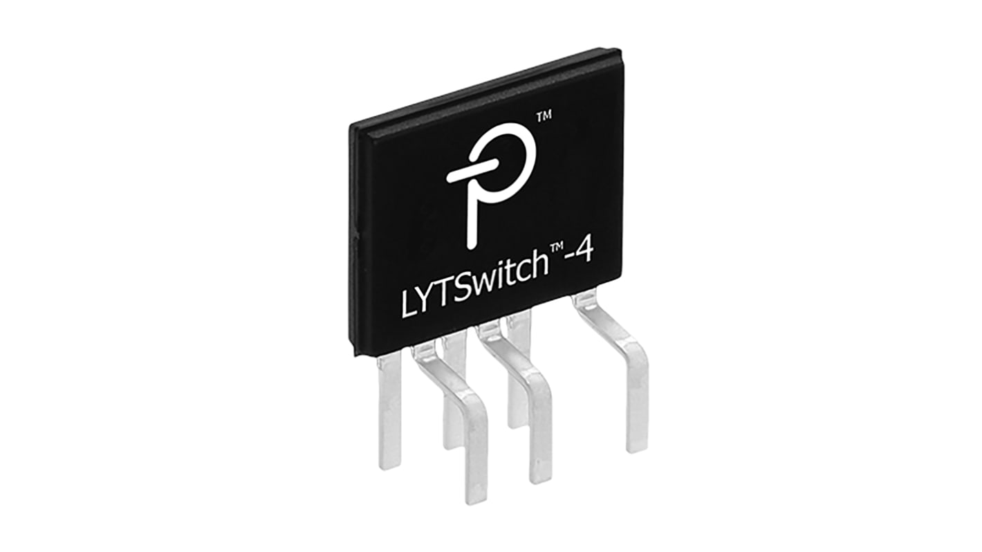 Power Integrations LYT4328E3 LED Driver IC, 160 → 308 V ac 9A 6-Pin eSIP-7C