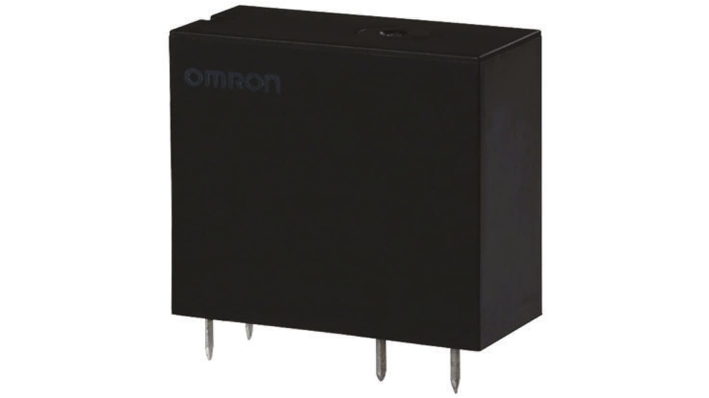 Omron PCB Mount Non-Latching Relay, 5V dc Coil, 8A Switching Current, SPDT