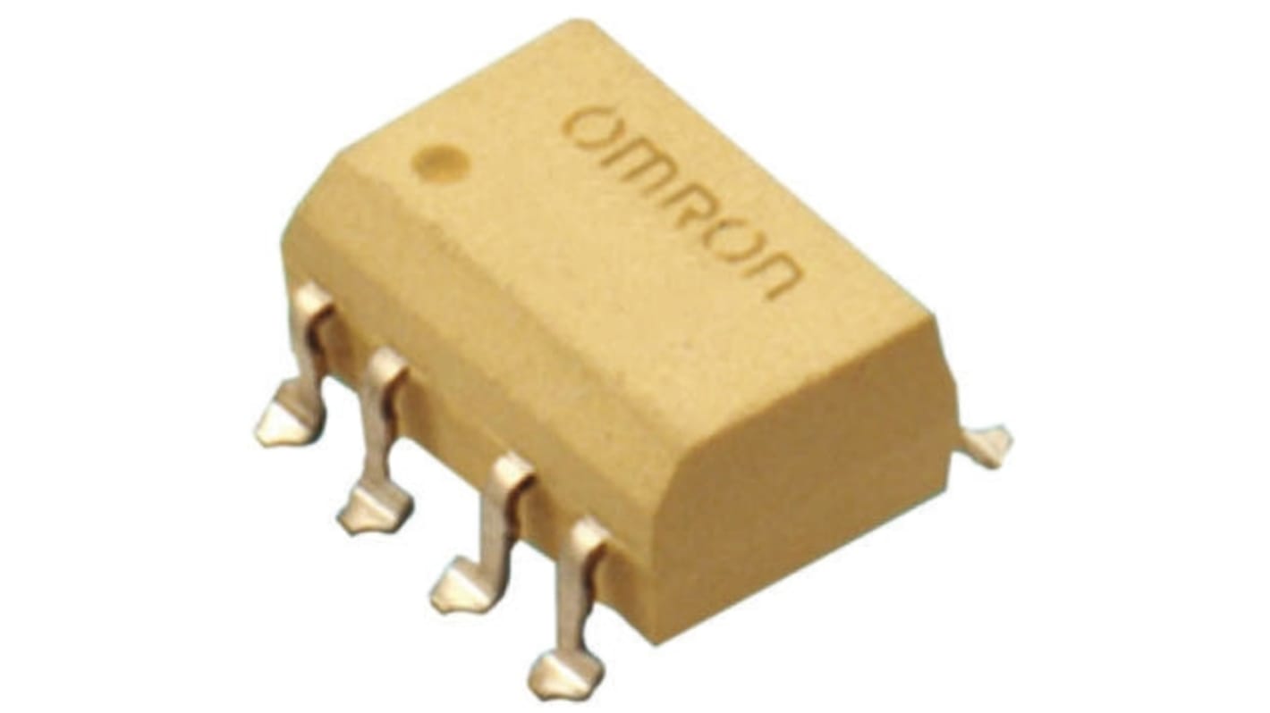 Omron G3VM Series Solid State Relay, 0.5 A Load, Surface Mount, 60 V Load, 1.3 V Control