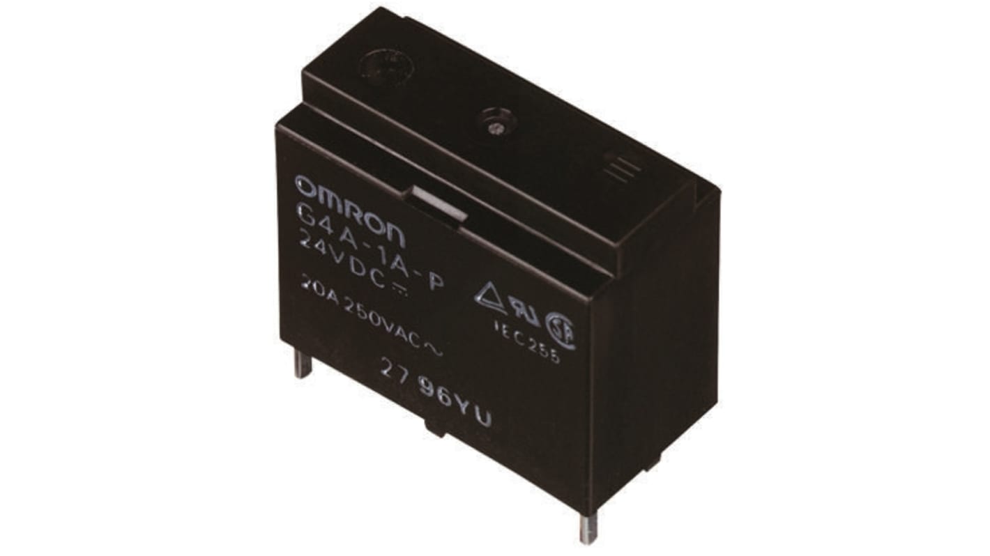 オムロン パワーリレー, 12V dc, SPST, 基板実装