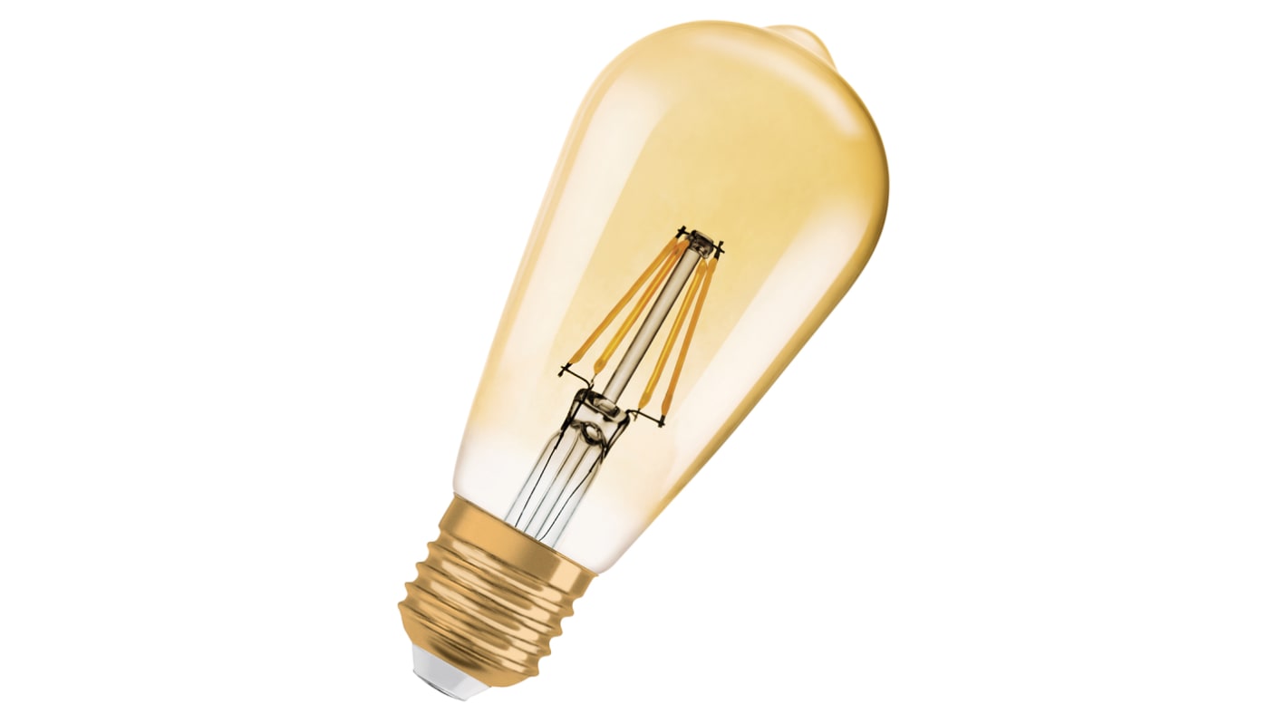 4052899972360 Osram E27 LED GLS Bulb 7 W 54W 2700K Warm White ST64 shape RS