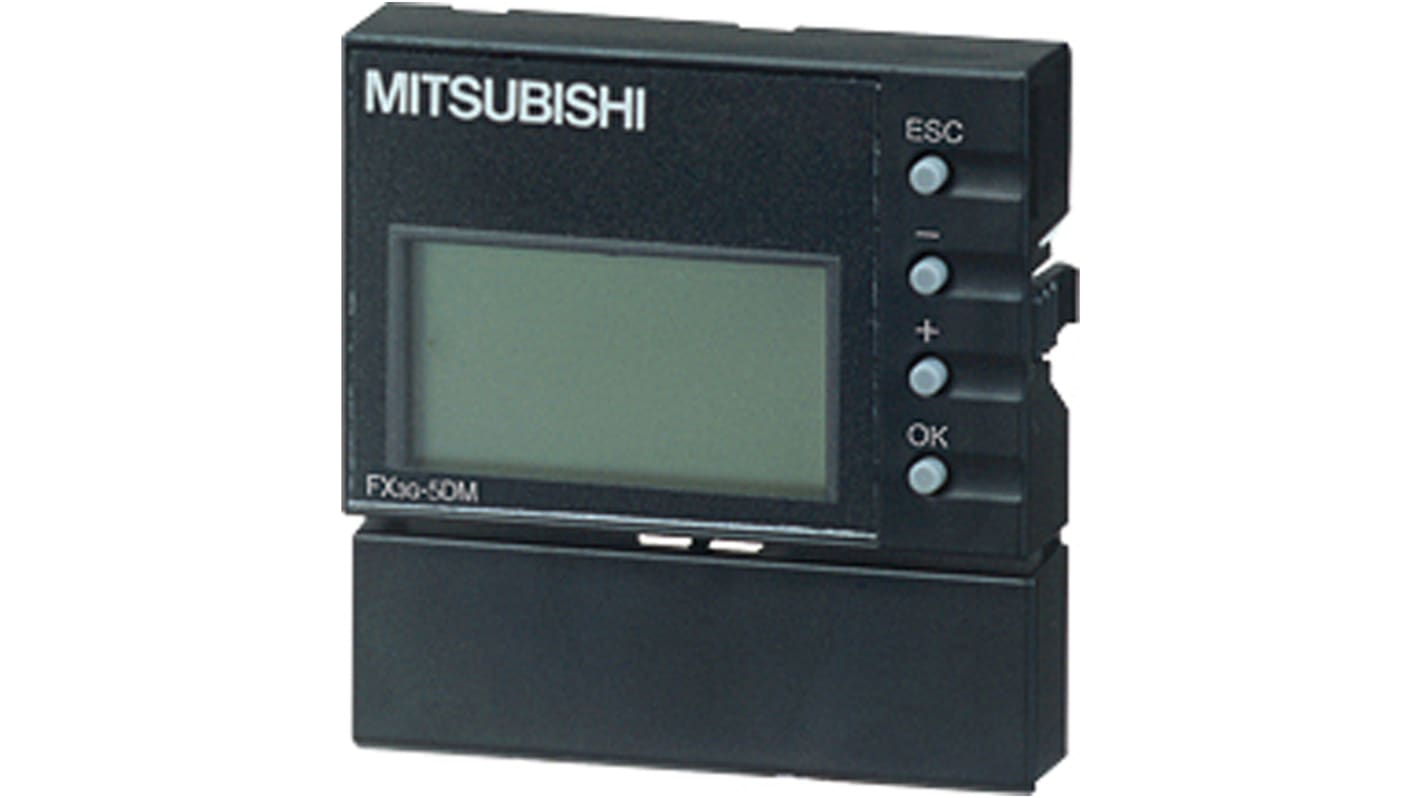 Mitsubishi Electric FX3 Series FX3G Series, FX3GE Series HMI Panel -, STN LCD Display