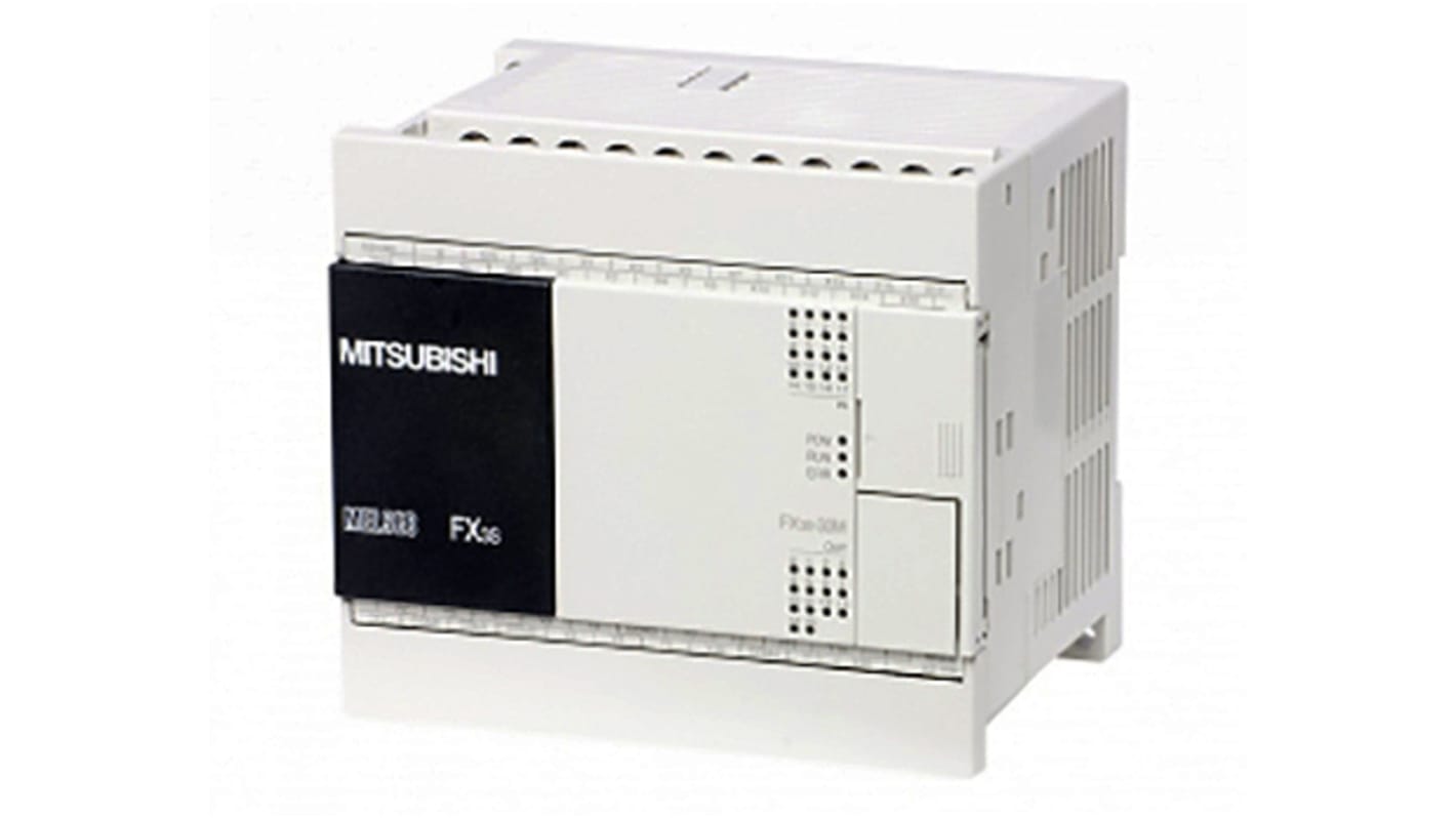 三菱電機 FX3S PLC (CPUユニット) 16 (シンク / ソース) 入力 14 (リレー) 出力 RS422、USB