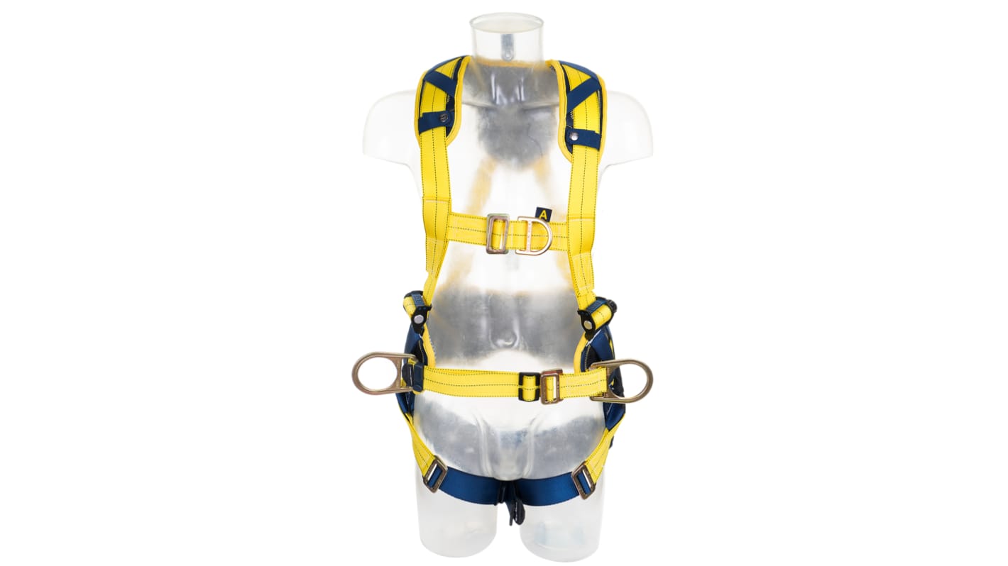 DBI-Sala 1112961 Front, Rear, Sides Attachment Safety Harness, 140kg Max, Universal