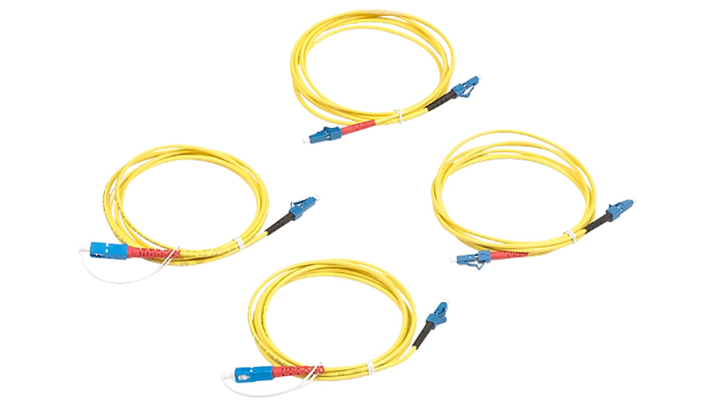 Fluke Networks Test Reference Cord for Single Mode Fiber OneShot PRO Fibre Optic Test Meter, SRC-9-SCSCAPC