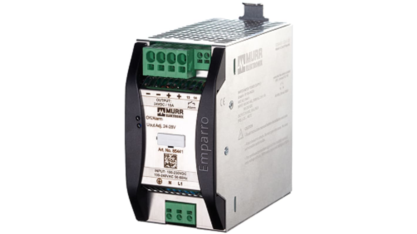 Murrelektronik Limited EMPARRO DIN-Schienen Netzteil Getaktet 24V dc / 10A 240W 230V ac