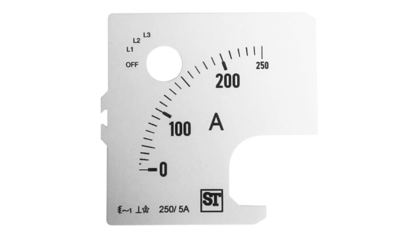 Sifam Tinsley für 72 x 72 analoges Einbau-Amperemeter