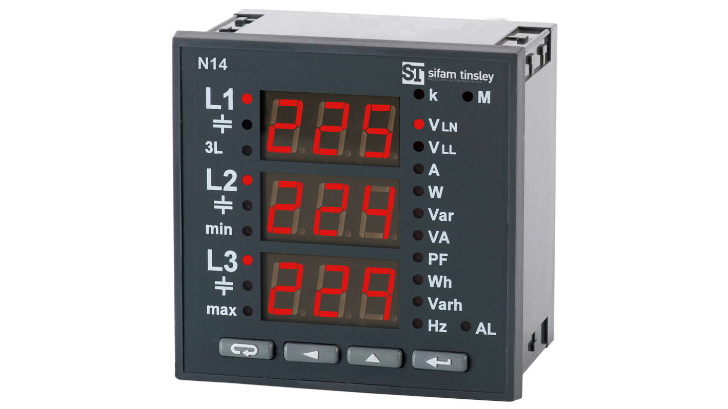 Sifam Tinsley LED Energy Meter, Type Electronic