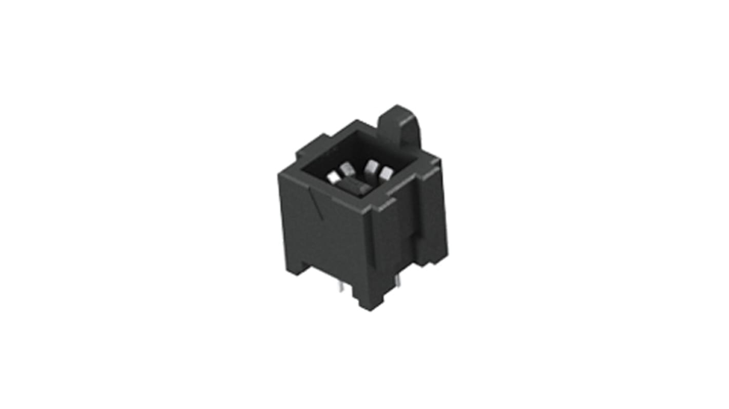 Samtec IJ5 Series Straight Through Hole Mount PCB Socket, 1-Contact, 1-Row, 4mm Pitch, Solder Termination