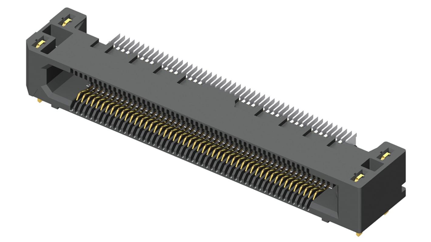 Gniazdo PCB 100 -pinowe 2 -rzędowe raster: 0.5mm typu płytka – płytka Kąt Proste SMD