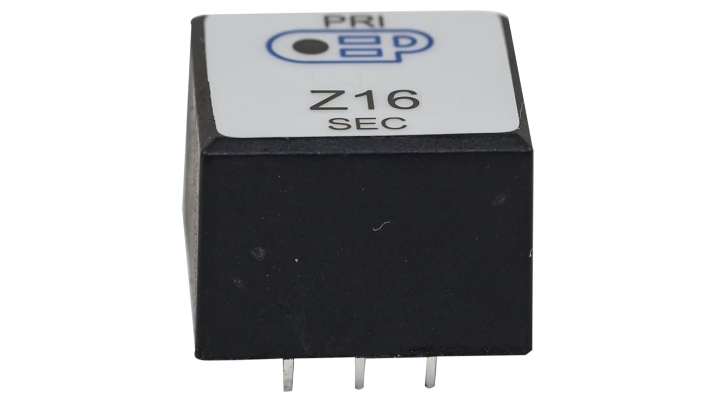 OEP Audio-Transformator, 50Ω / 600Ω, 2mW, 10.3Ω / 150Ω Durchsteckmontage 18 x 18 x 15mm PC-Stift