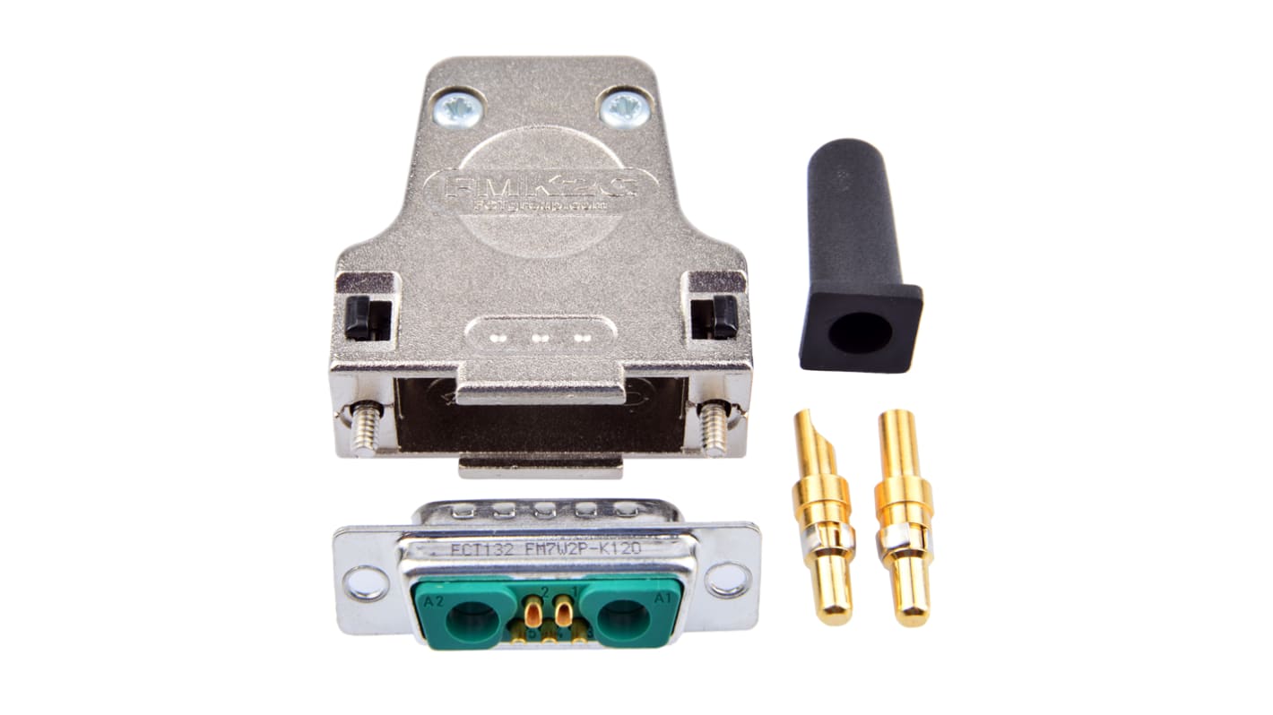 FCT from Molex FMK 7 Way Cable Mount D-sub Connector Plug