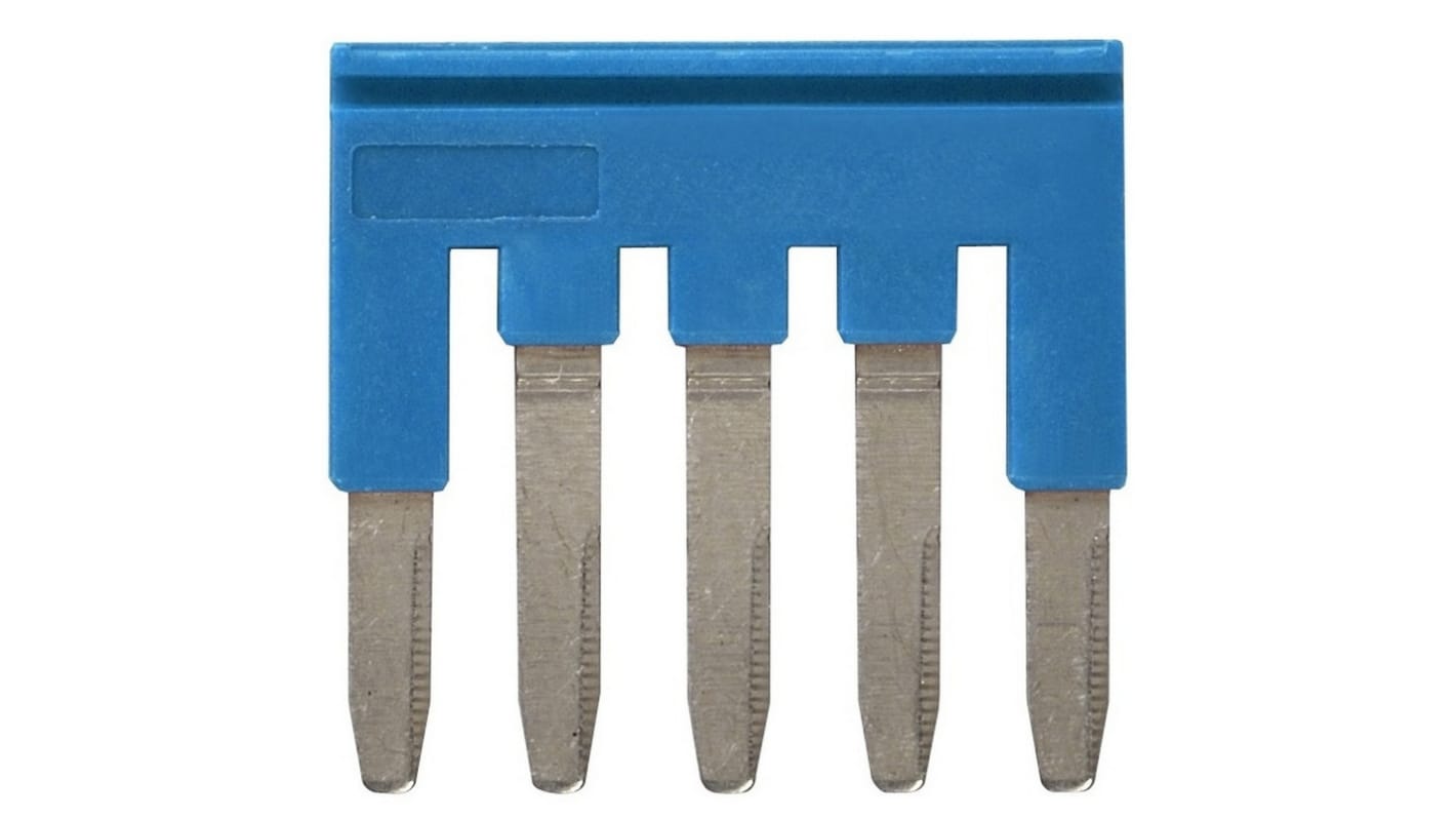 Barrette courte Omron série XW5S à utiliser avec Bloc de jonction de mise à la terre XW5G-P2.5-5, bloc de jonction