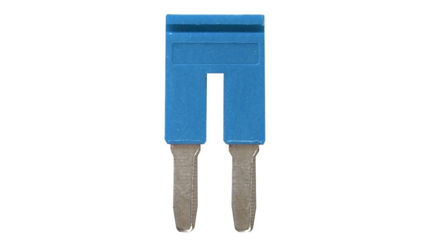 XW5S Short Bar for use with XW5G-P4.0-2 Grounding Terminal Block, XW5T-P4.0-2 Feed Through Terminal Block