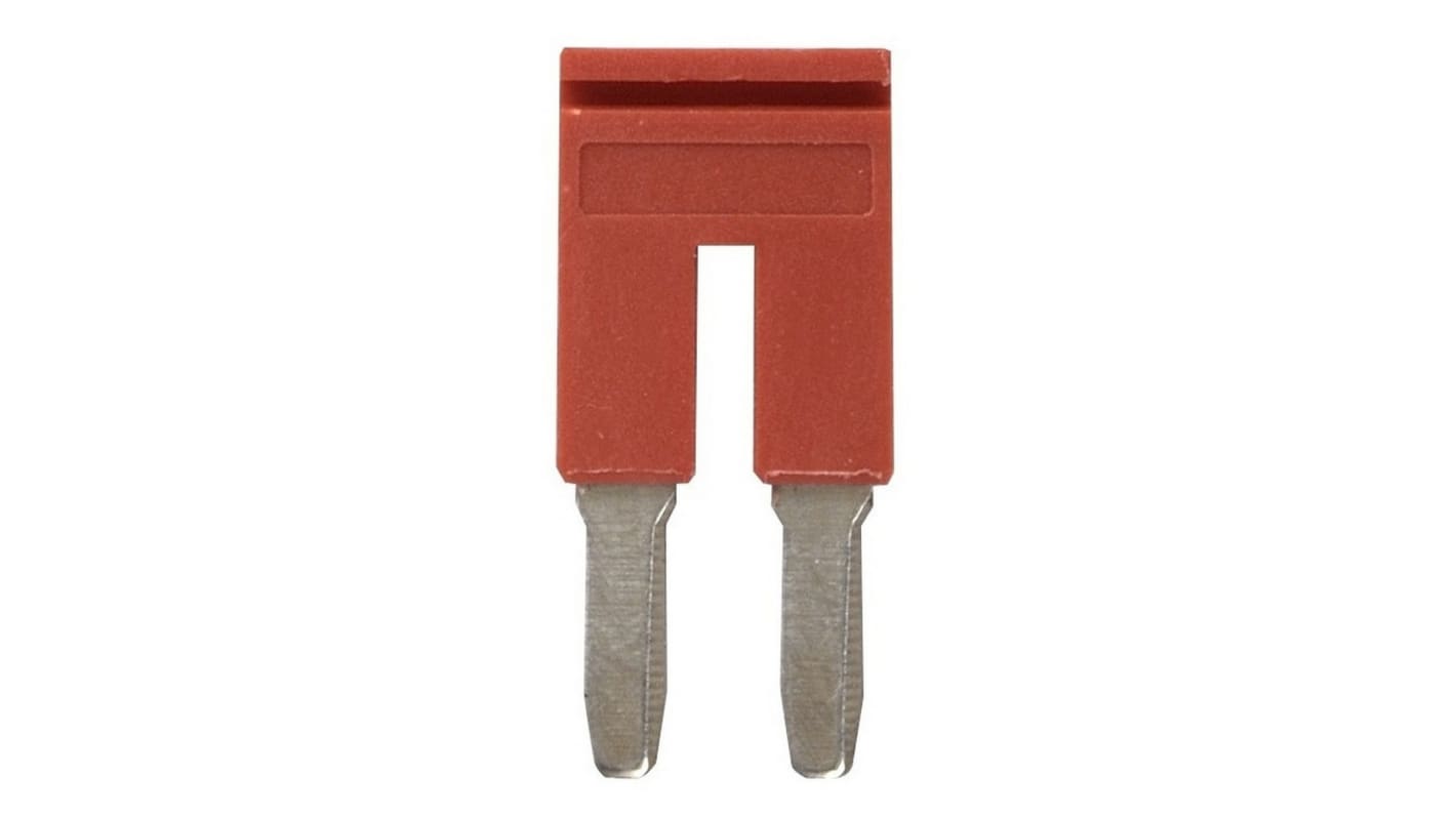 XW5S Short Bar for use with XW5G-P4.0-2 Grounding Terminal Block, XW5T-P4.0-2 Feed Through Terminal Block