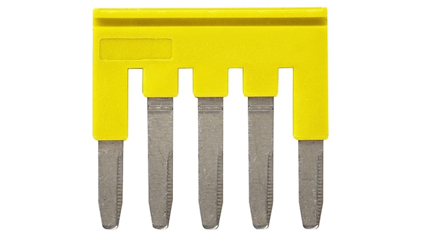 Omron XW5S Laske, til brug med XW5T-S2.5-1.1-1-gennemgangsklemrække, XW5T-S2.5-1.1-2-gennemgangsklemrække,