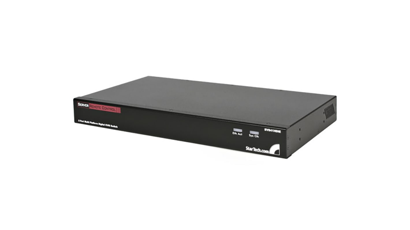 StarTech.com 8 Port PS/2 VGA KVM Switch, 1920 x 1440 Maximum Resolution