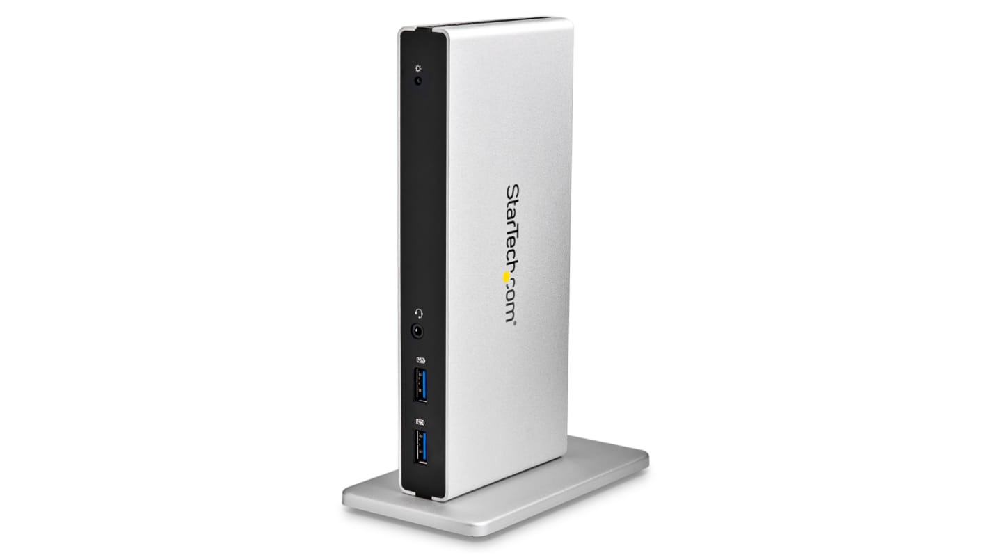 StarTech.com Docking-Station, USB 3.0, USB 3.0, mit DVI, HDMI, VGA, 5 x USB Ports USB A, USB B-Anschl. 2 Displays