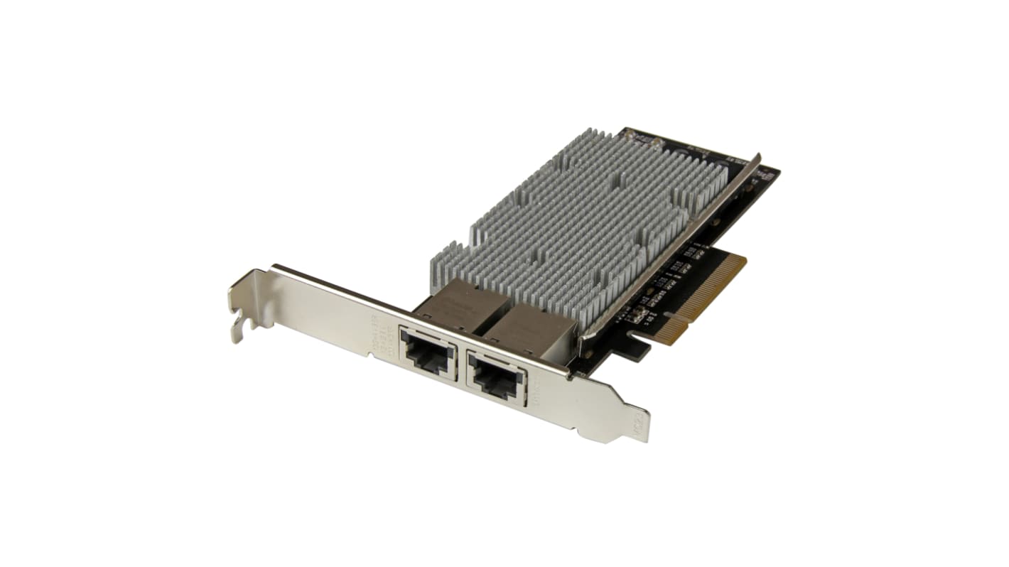 StarTech.com 2 Port PCIe RJ45 Network Card, 10/100/1000/10000Mbit/s