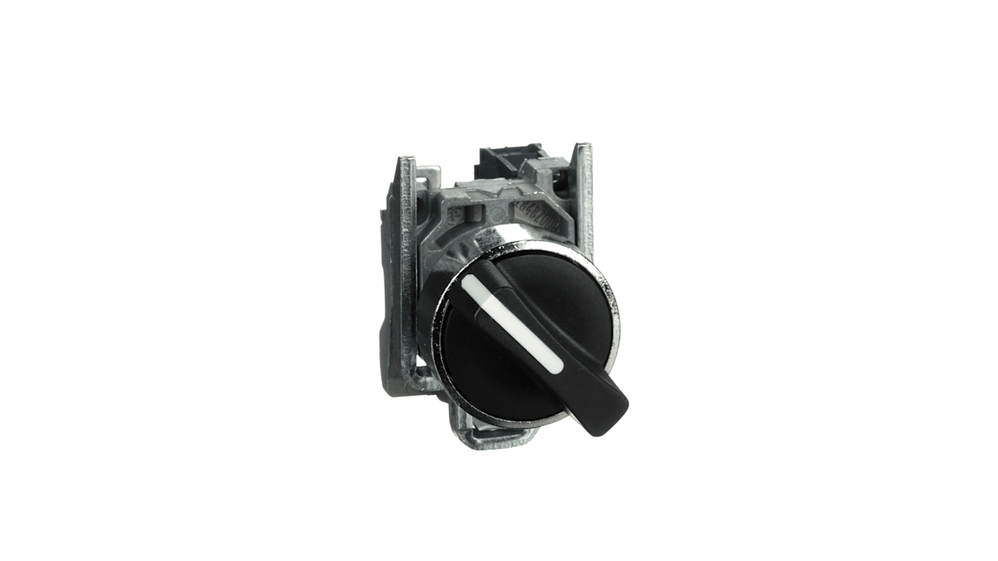 Schneider Electric Knob Selector Switch - (SPST) 22mm Cutout Diameter 2 Positions